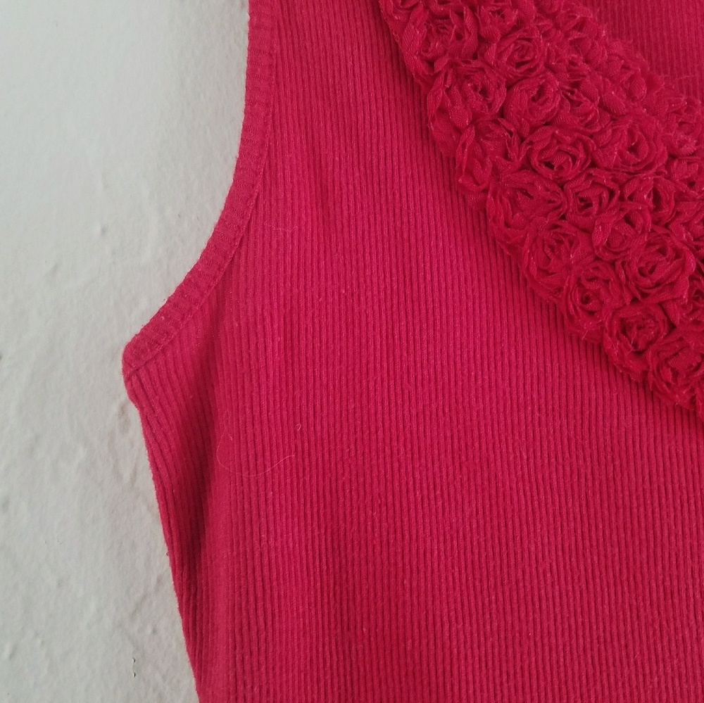 Red Rose Tank Top - Picture 3 of 5
